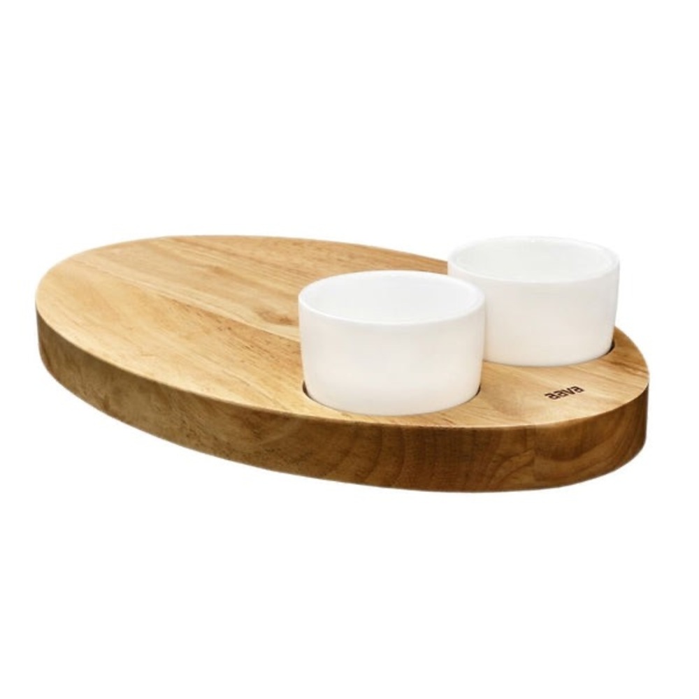 Aavanordic
Aava – Ellipse Wooden Serving Platter, 2 Cups